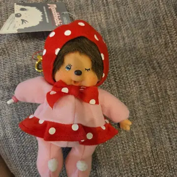 몬치치 딸기 곰 키체인 클레어즈 레어
