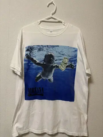 NIRVANA 앨범 커버 T셔츠 L 사이즈