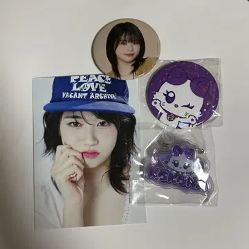 ME:I 사사키 코코나 엽서 캔뱃지 명찰