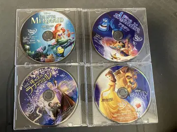 [ 새상품급 ] 디즈니 프린세스 4작품 MovieNEX DVD만