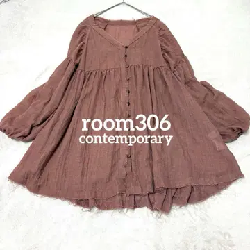 room306contemporary 튜닉 면 셔츠 원피스