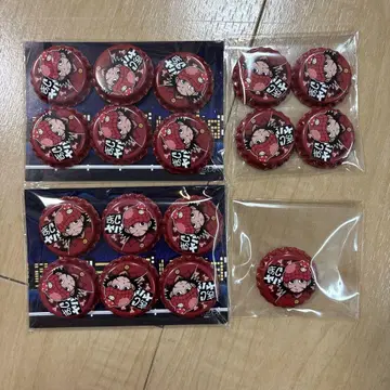 진지하게 위험시티 마지 야바 왕관형 캔뱃지 통통