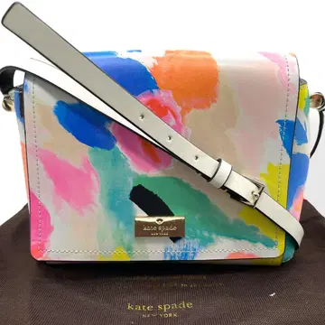고품질 Kate Spade 숄더백 가죽 멀티 컬러 수납 가방
