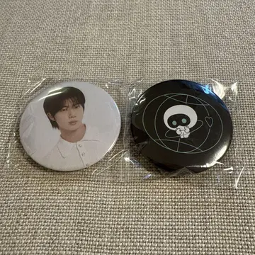 BTS 진 RUNSEOKJIN 캡슐 토이 캔뱃지