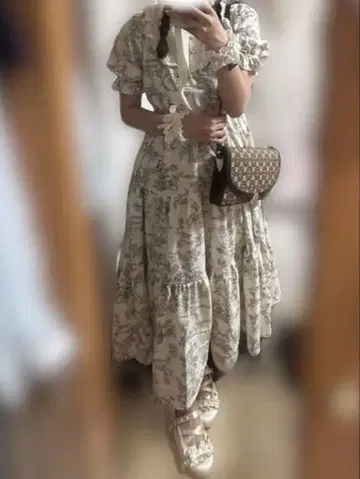 시마미사 토와드 주이 티어드 원피스