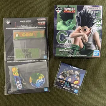 HUNTER x HUNTER 제일복권 곤 피규어 세트
