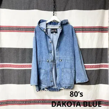 80s90s DAKOTA BLUE 데님 커버올 자켓 미국 빈티지 의류