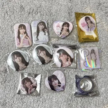 이코럽 오타니 에미리 캔뱃지 키링 마스킹 테이프
