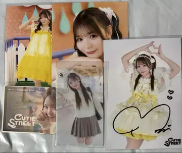 CUTIE STREET 후루사와 리사 토쿠포 사인