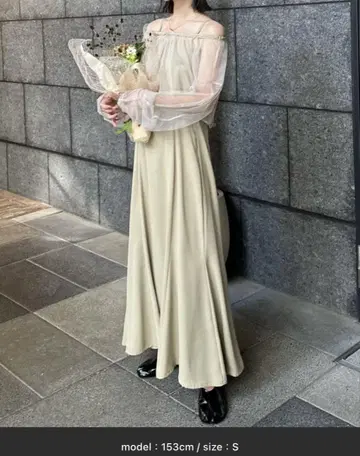 튤 포멀 드레스