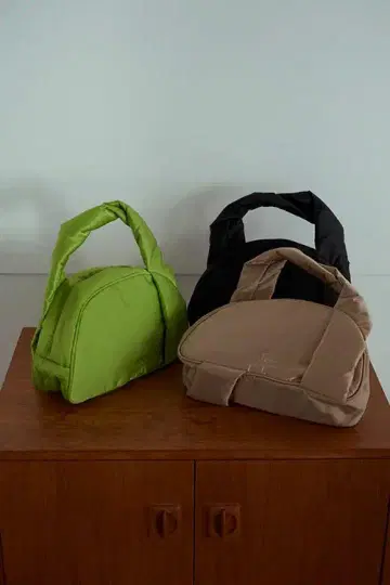 RAMIDUS x CLANE MINI BOSTON BAG 베이지