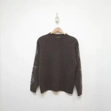 PENDLETON (M) 0575-2212 패턴 니트 스웨터 펜들턴