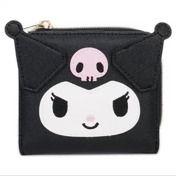 쿠로미 지갑 접이식 지갑 여아 산리오