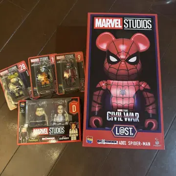 MARVEL BE@RBRICK 스파이더맨 제일복권 라스트 원상 D상 기타