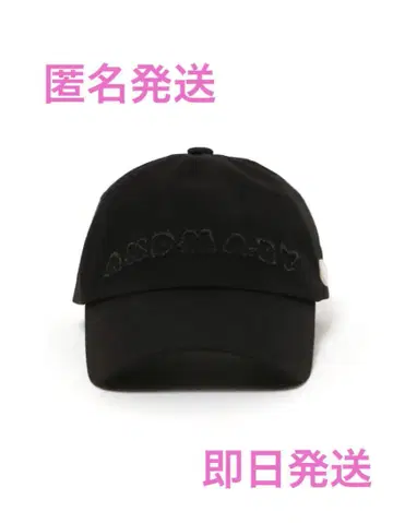 andmary Mary 로고 cap BLACK 미사용 새상품