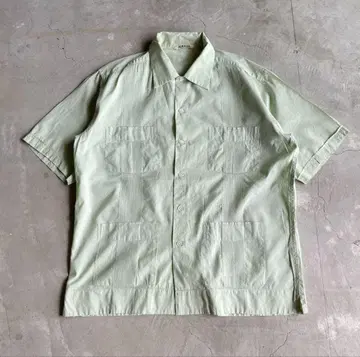 AURALEE | Finx Silk Stripe Cuba Shirt(3)