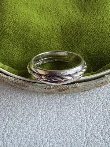 EZE(에즈) 실버 반지 스피너 반지 925 SILVER