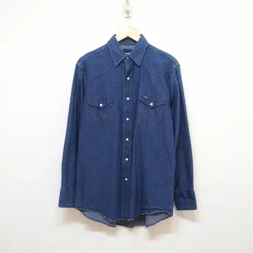 wrangler (15 1/2) 33 랭글러 웨스턴 데님 셔츠