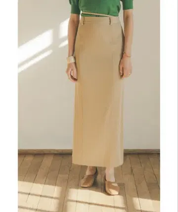 [ CLANE ] LOW WAIST JERSEY SKIRT