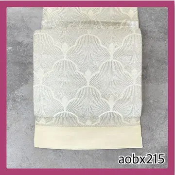 aobx215 가성비 포멀 예복용 순수 실크 후쿠로 오비