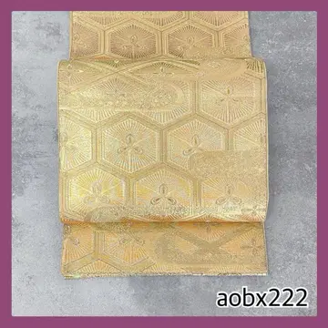 aobx222 가성비 포멀 예복용 순수 실크 후쿠로 오비