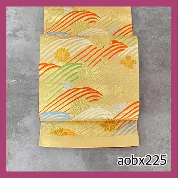 aobx225 가성비 후리소데용 순수 실크 후쿠로 오비