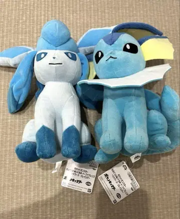 [ 2종 세트 ] 포켓몬스터 모후굿토 봉제 인형 샤미드 글레이시아