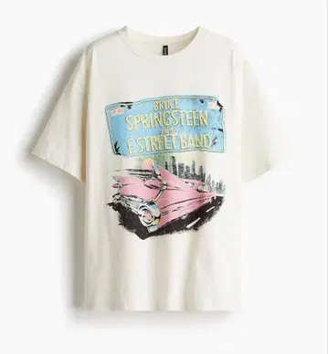 미사용 새상품 H&M 그래픽T 블루스 스프링 틴