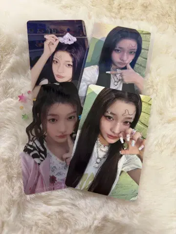 ILLIT 시간아 멈춰라 이로하 IROHA 트레이딩 카드 4종 세트