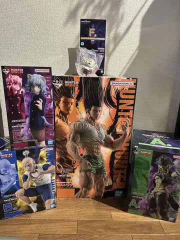 HUNTER x HUNTER 제일복권 피규어 세트