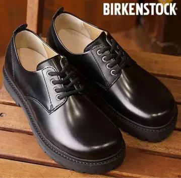 BIRKENSTOCK Kleifar 가죽 신발 옥스퍼드 워크 부츠