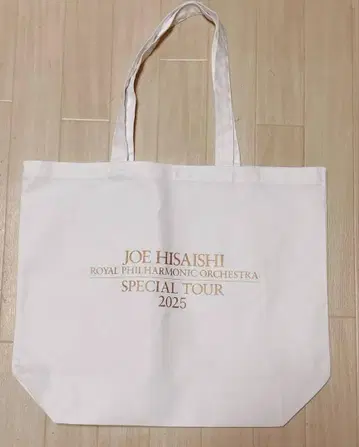 히사이시 조 지브리 필름 콘서트 토트백 화이트