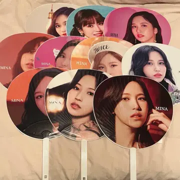 TWICE 미나 부채 묶음 판매