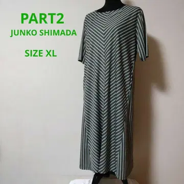 PART2 BY JUNKO SHIMADA 반팔 원피스 SIZE XL