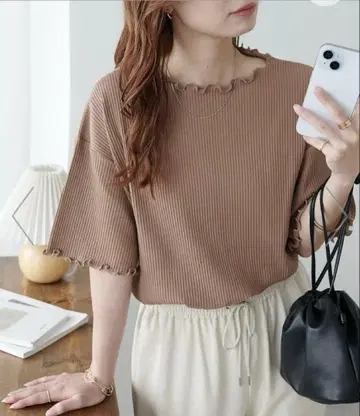 DISCOAT 리브메로 플레어 5부 소매