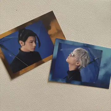 무대 주술회전 랜덤 폴라로이드풍 카드 B 여름 유/고죠