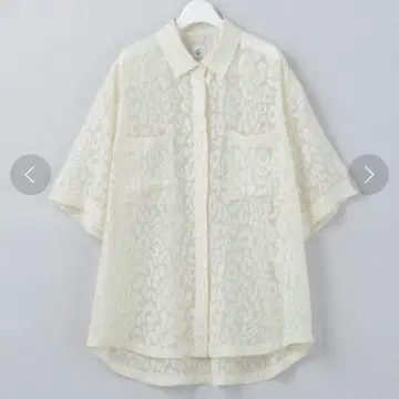 6 Roku 레오파드 무늬 OPAL SHORT SLEEVE SHIRT