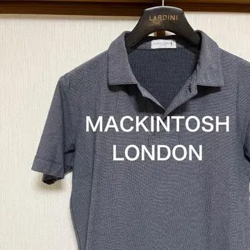 [컨디션 최상] MACKINTOSH LONDON 다크 그레이 피케 셔츠
