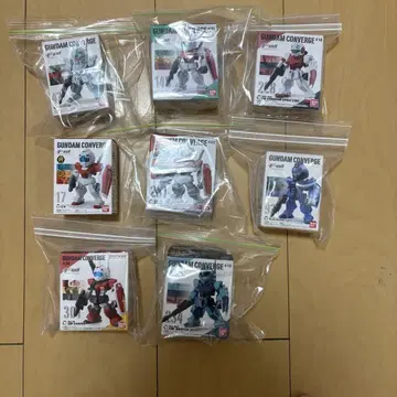 미개봉 건담 컨버전스 종합 세트