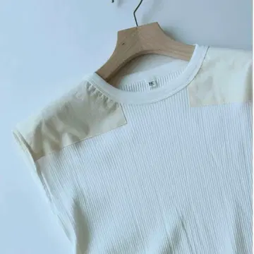 hakuji 2025ss organic cotton NS PO 리브T