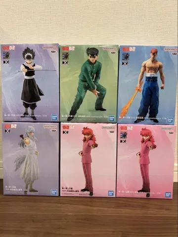 유유백서 피규어 6체 세트 프라이스