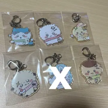 치이카와 (먼작귀) 후와후와 메이크 아크릴 키링 대만 한정판