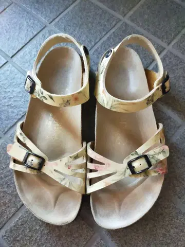 버켄스탁 papillon 플라워 프린트 24.5cm