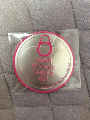 Vaundy 라이브 하우스 한정판 스티커
