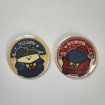 오분구와 함께 오분구 씨 푸딩 씨 레트로 백화점 캔뱃지 무모나키모노