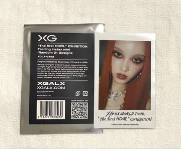 XG EXHIBITION CHISA 치사 폴라로이드 instax