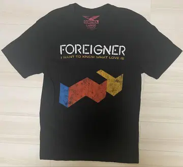 FOREIGNER 포리너 T셔츠 US L 사이즈