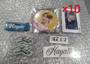 MAZZEL HAYATO 하야토 캔뱃지 세트