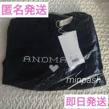 andmary Dot mary 로고 탑 BLACK 미사용 새상품
