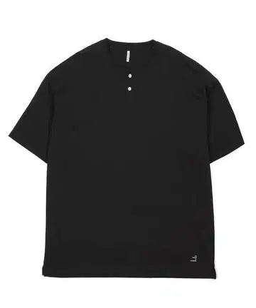 t셔츠 8oz HEAVY WEIGHT OVER SIZE HENLEY